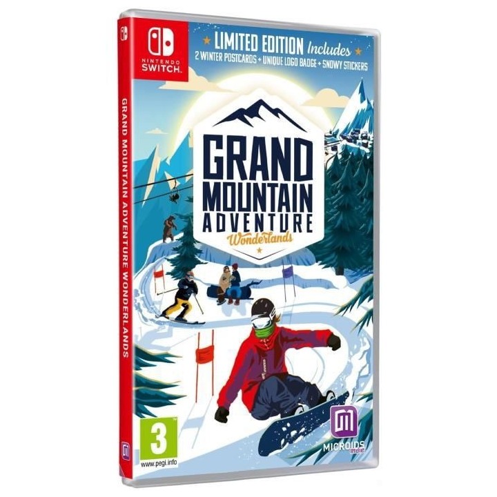 Grand Mountain Adventure Wonderlands Jeu Switch