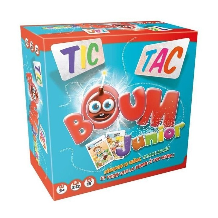 Tic Tac Boum Junior Eco Pack - Asmodee - Jeu de société