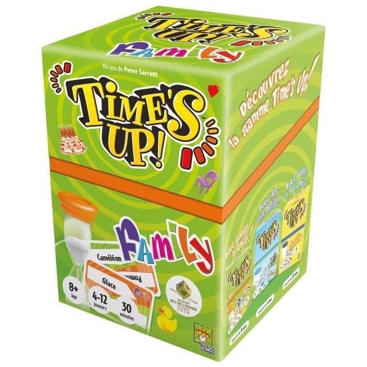 Repos Production | Time's Up! : Family - Version Verte | Jeu de socié