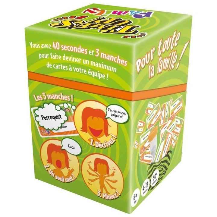 Repos Production | Time's Up! : Family - Version Verte | Jeu de socié