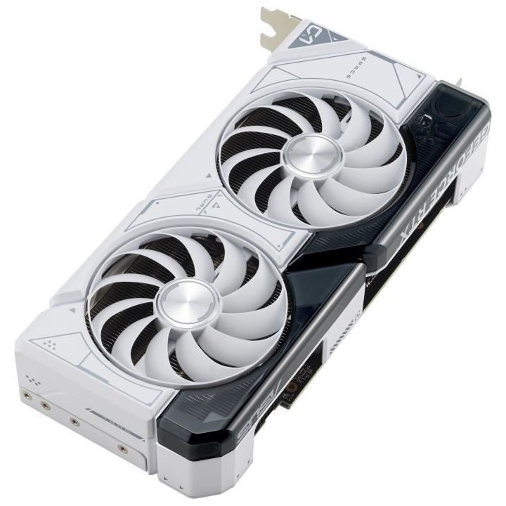 ASUS - Carte Graphique - DUAL-RTX4070 SUPER-O12G-WHITE