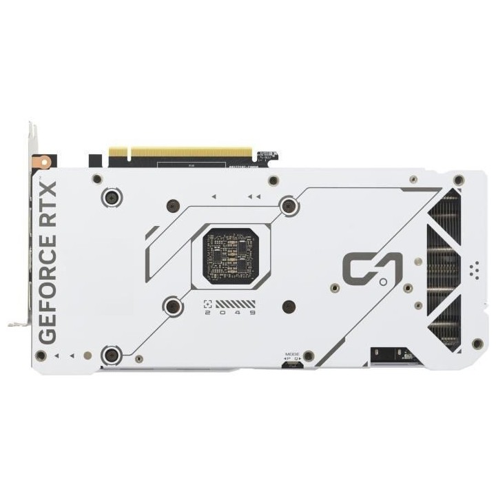 ASUS - Carte Graphique - DUAL-RTX4070 SUPER-O12G-WHITE