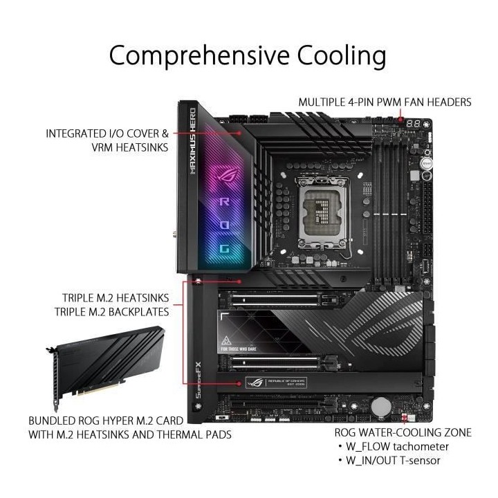 ASUS ROG MAXIMUS Z790 HERO Carte mere - LGA1700 Intel Z790