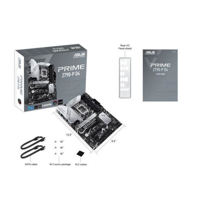 ASUS PRIME Z790-P D4 Carte mere - LGA1700 Intel Z790