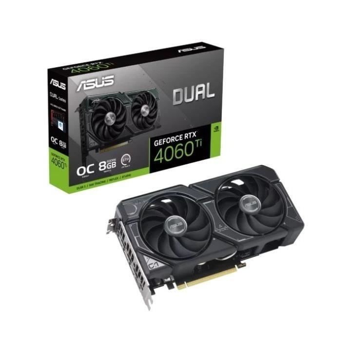 ASUS - Carte Graphique - DUAL-RTX4060TI-O8G