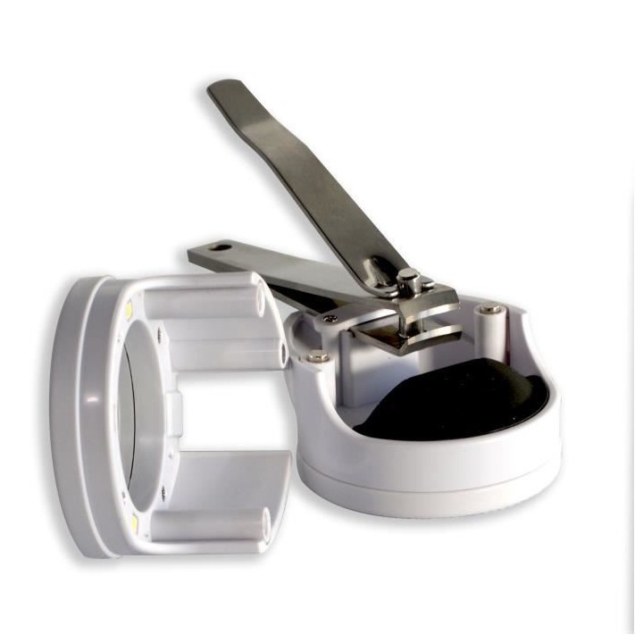 HESTEC Coupe ongle avec loupe intégrée