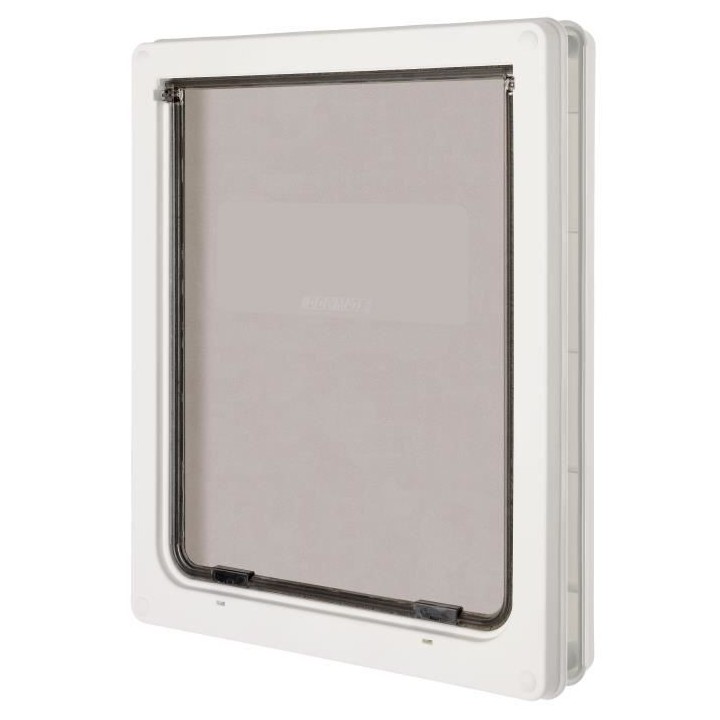 PETMATE Chatiere 2 voies Dog Mate XL - 36x44 cm - Blanc - Pour chien