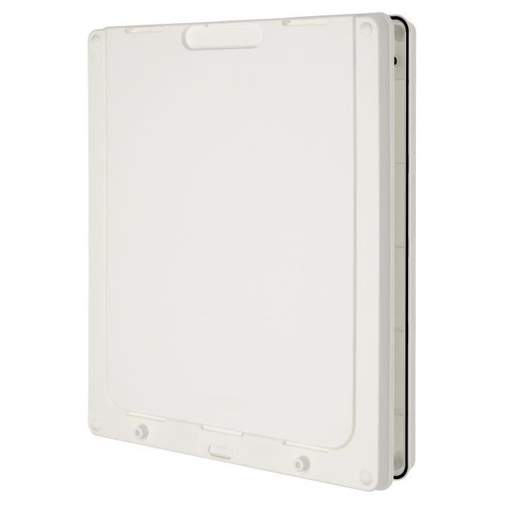 PETMATE Chatiere 2 voies Dog Mate XL - 36x44 cm - Blanc - Pour chien