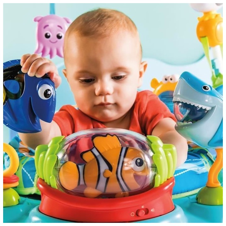 DISNEY BABY Aire d'éveil multiactivités Le Monde de Nemo, 13 activit