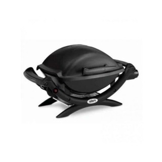 Barbecue a gaz WEBER Q1000 avec stand - Grille acier 455x39 cm - Tuyau