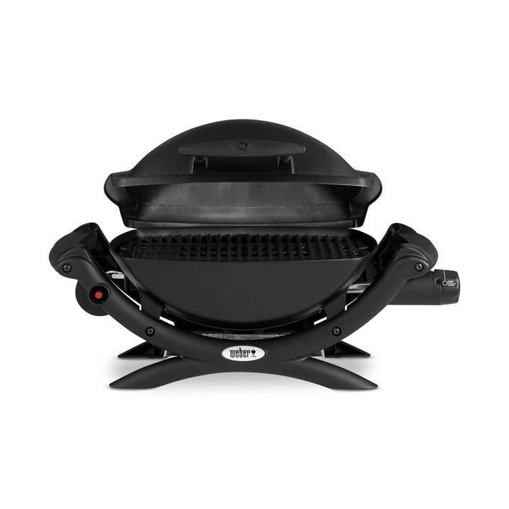 Barbecue a gaz WEBER Q1000 avec stand - Grille acier 455x39 cm - Tuyau