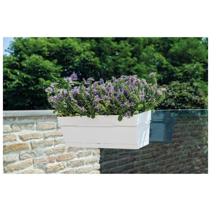 Jardiniere - DEROMA - Kit Jardiniere Save R - 10L - 49cm - Blanc