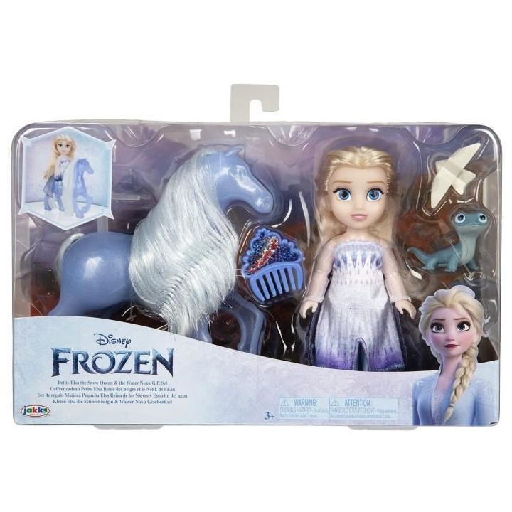 REINE DES NEIGES - Coffret poupée Elsa et Nokk - 15 cm - JAKKS - 4804
