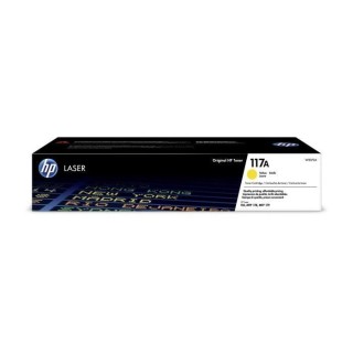 Cartouche de toner jaune HP 117A W2072A pour imprimantes Laser 150 et