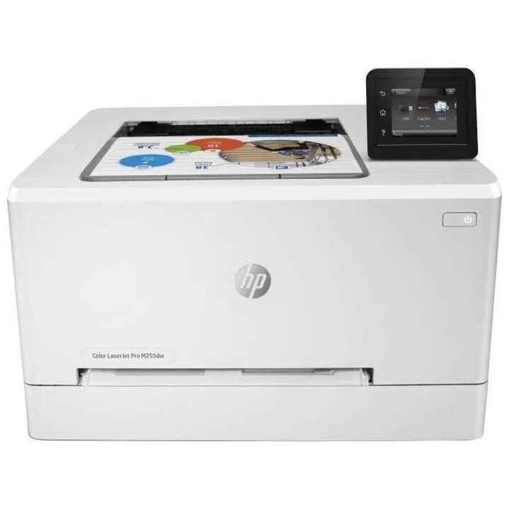 Imprimante monofonction HP Color LaserJet Pro M255dw laser couleur - I