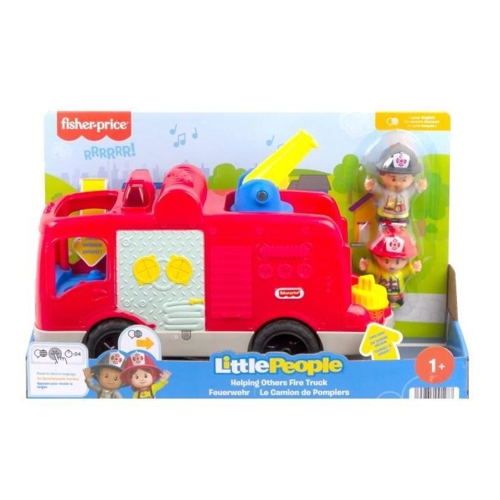 LE CAMION DE POMPIER - FISHER-PRICE - HJN38 - JOUET FISHER PRICE LITTL