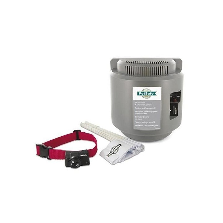 PetSafe - Systeme Anti-Fugue Sans Fil et Portatif avec Collier Anti-Fu