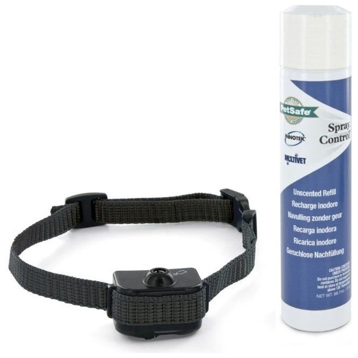 PetSafe - Collier Anti-Aboiement Deluxe a Spray pour Petit Chien & 1 r