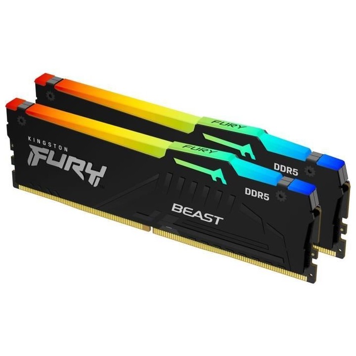 KINGSTON TECHNOLOGY - FURY Beast - Mémoire PC RAM - 32 Go - DIMM DDR5