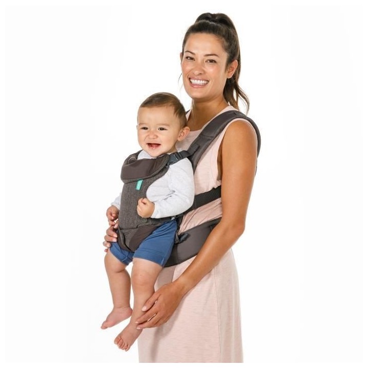 Porte bébé Flip ergonomique 4 en 1 gris - INFANTINO - Flip ergonomiq