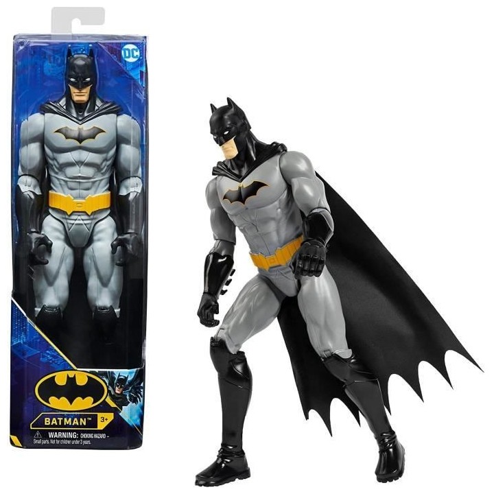Figurine Batman Gris Rebirth 30cm - DC Comics - Univers héros