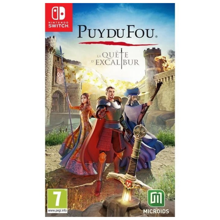Puy Du Fou - La quete d'Excalibur Jeu Switch