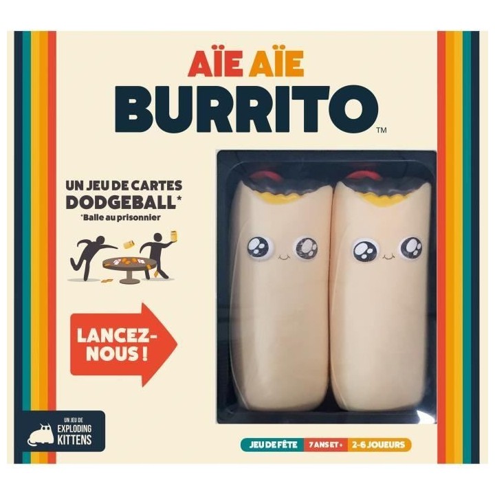 Jeu de société - ASMODEE - Aie Aie Burrito (Edition 2022) - Ambiance