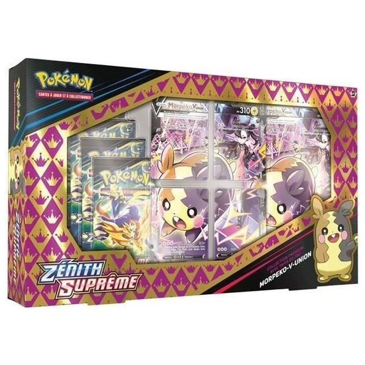 Coffret Pokémon Morpeko V-Union - Collection Premium Zénith Supreme