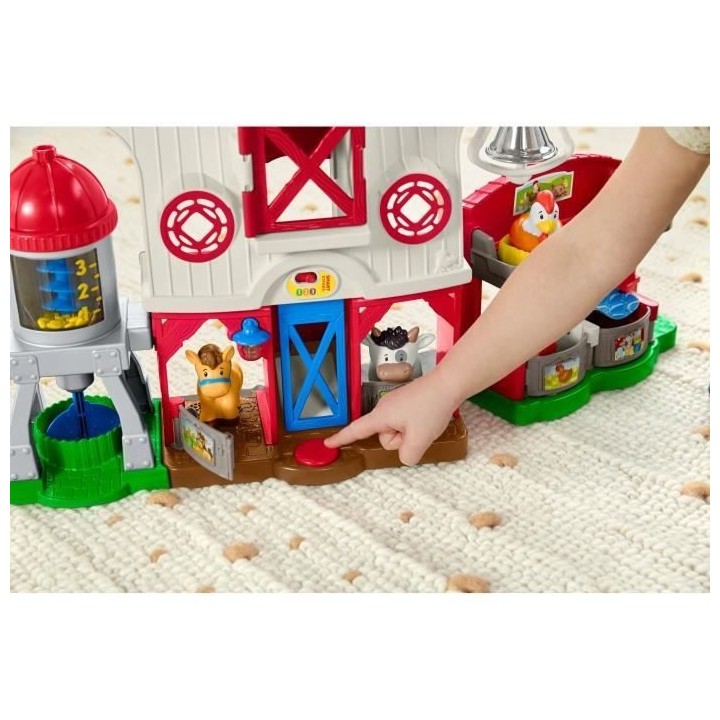 Fisher-Price - La ferme Little People - Jouet éducatif pour bébé de