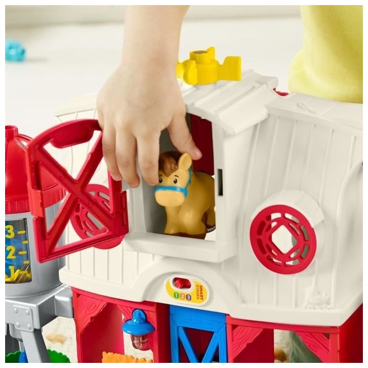 Fisher-Price - La ferme Little People - Jouet éducatif pour bébé de