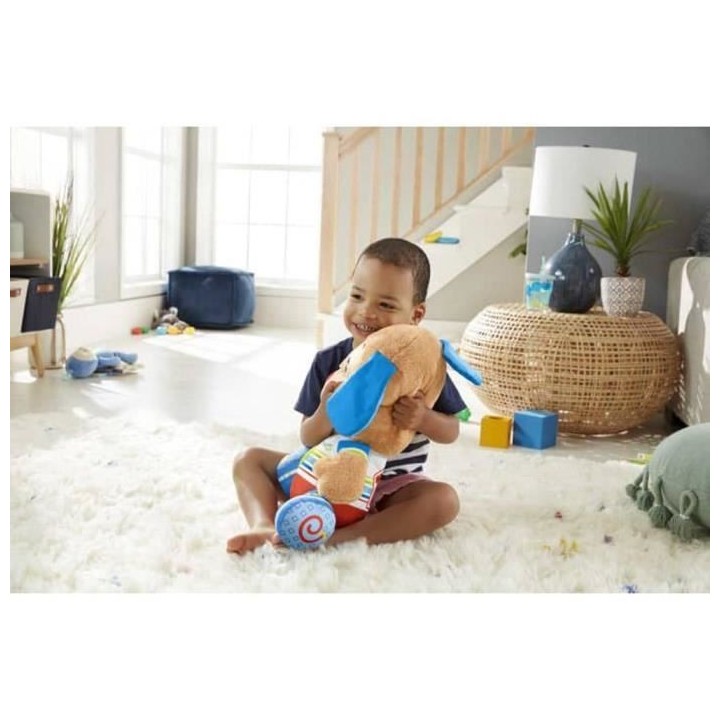 Fisher-Price Peluche Musicale : Puppy Eveil Progressif Geant GXV96