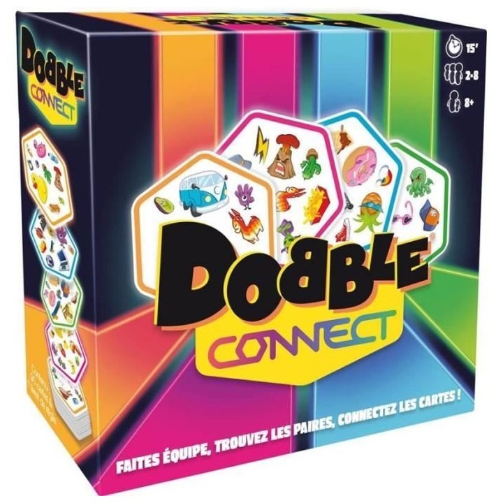 Dobble Connect | Zygomatic - Jeu de société - a partir de 8 ans