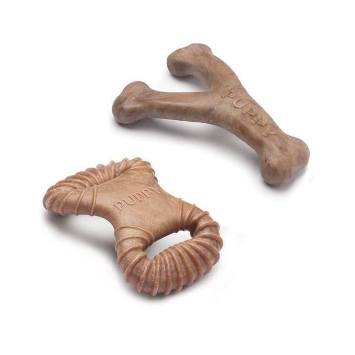 Benebone - Jouet a mâcher dentaire pour chiots Puppy 2-Pack Dental Ch