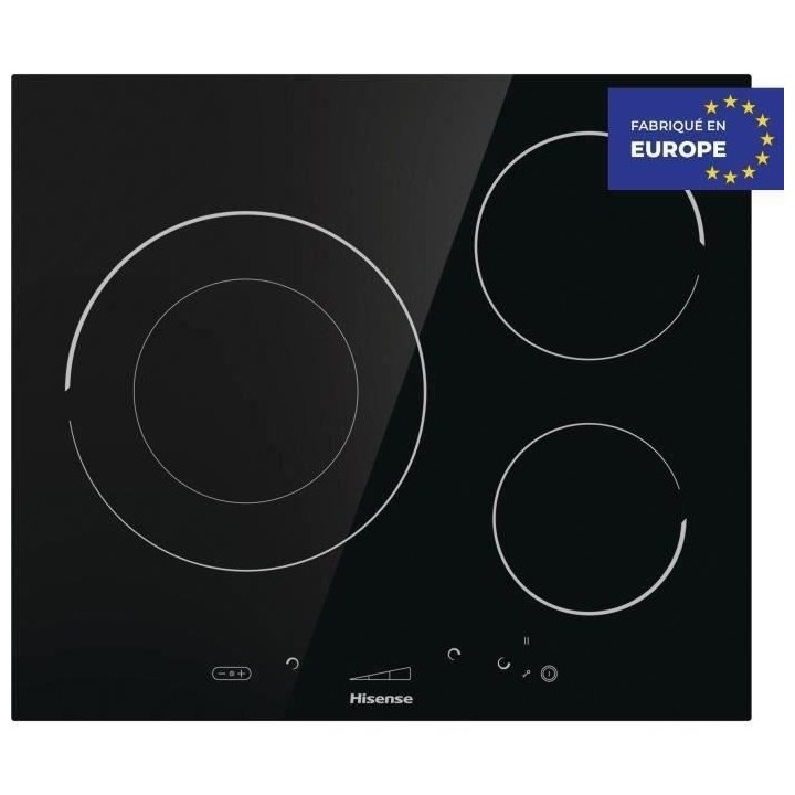Plaque de cuisson a induction - HISENSE - 3 zones - l59,5 x P52 x H5,