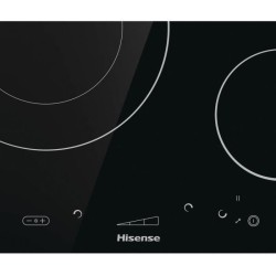 Plaque de cuisson a induction - HISENSE - 3 zones - l59,5 x P52 x H5,4 cm- I6341C - 7200 W - Noir