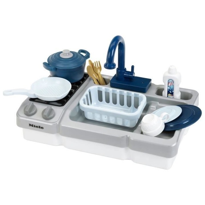 Jouet d'évier - KLEIN - Évier de cuisine Miele avec robinet fonction