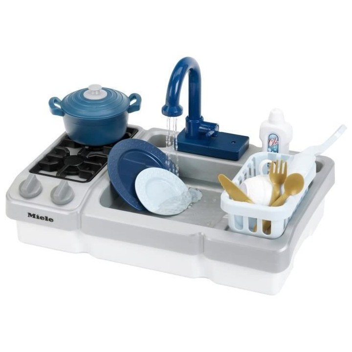 Jouet d'évier - KLEIN - Évier de cuisine Miele avec robinet fonction