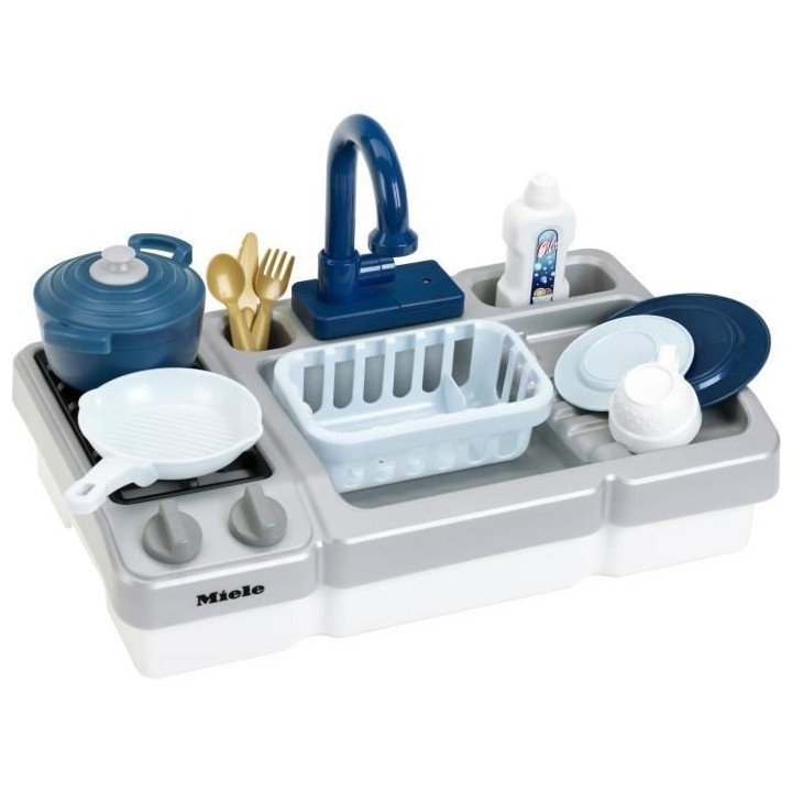 Jouet d'évier - KLEIN - Évier de cuisine Miele avec robinet fonction