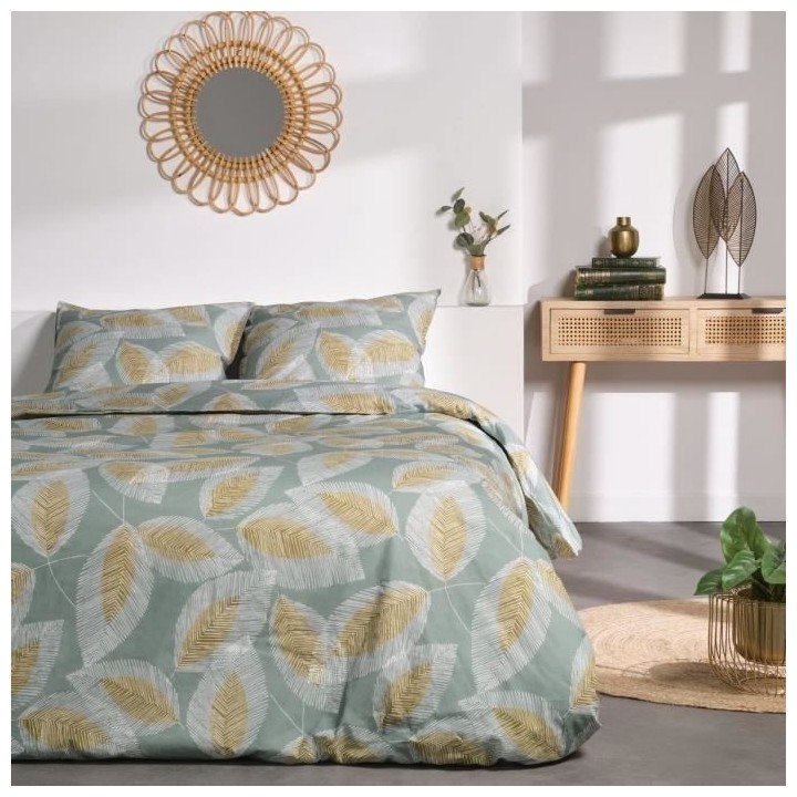 Parure de lit - TODAY - Sunshine - 122792 - 2 personnes - 240x220cm -