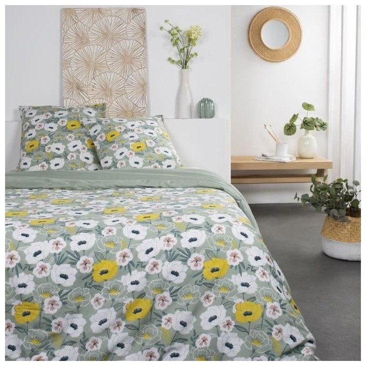 Parure de lit - TODAY - Sunshine - 116195 - 2 personnes - 260x240cm -