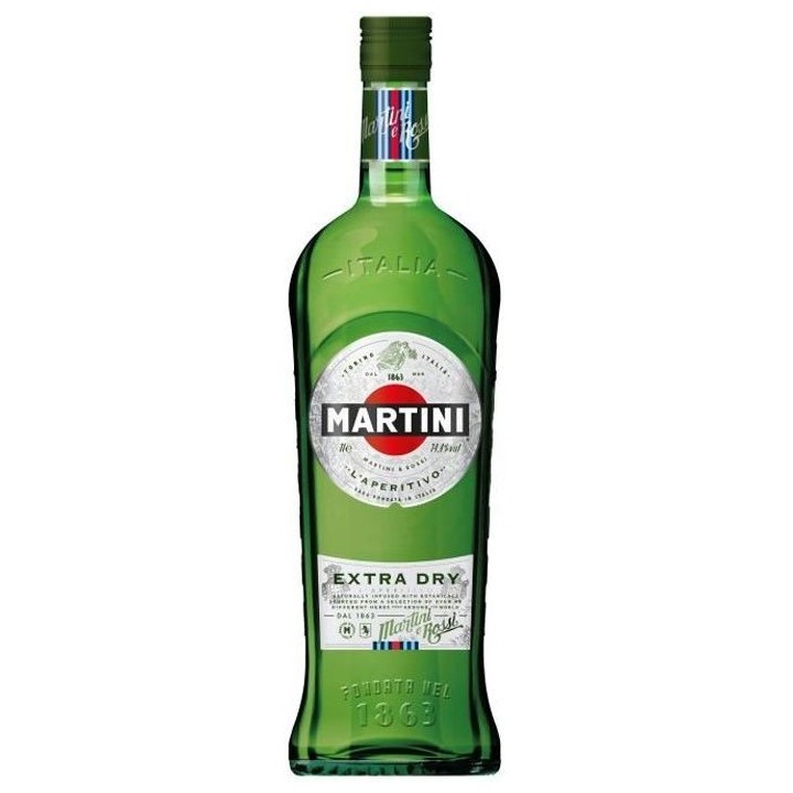 Martini Extra Dry - Vermouth - Italie - 18%vol - 100cl
