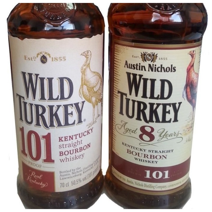 Whiskey Wild Turkey 101 - Kentucky Bourbon - USA - 50,5%vol - 70cl