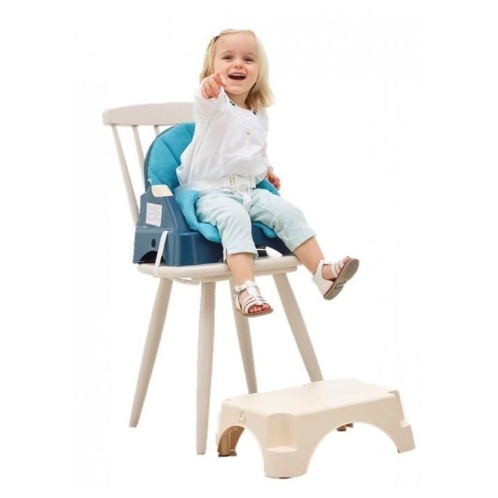 Réhausseur de chaise - oketi poketi - wooded bleu