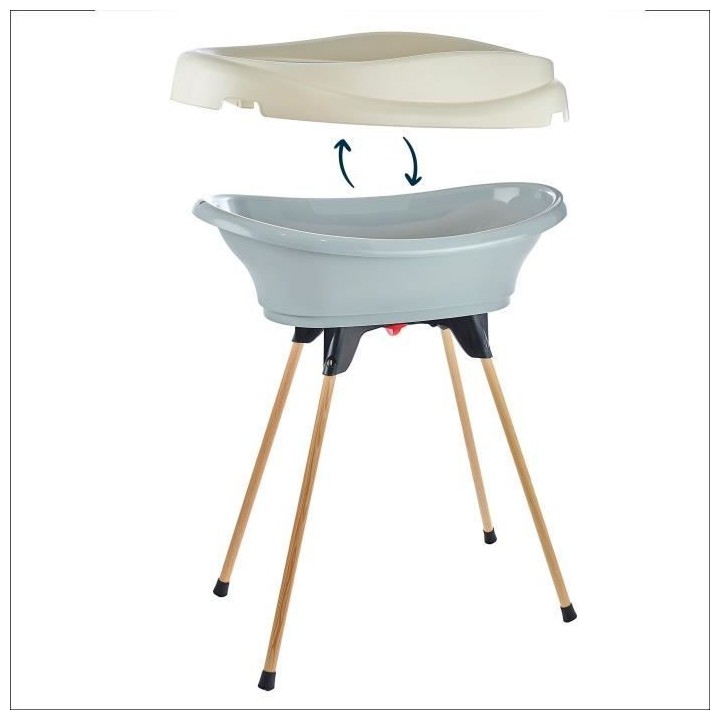Plan a langer THERMOBABY - VASCO - Blanc muguet - 76x45 cm