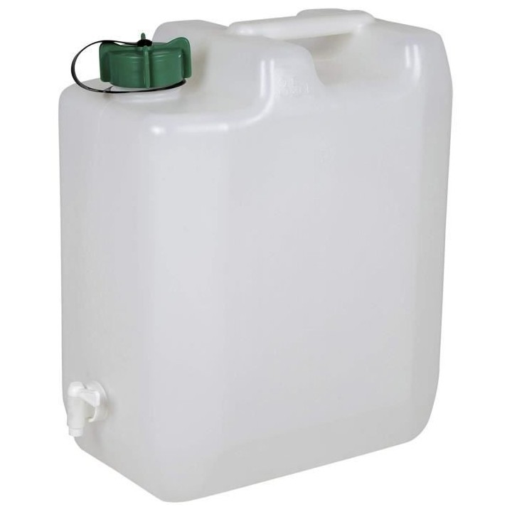 Jerrycan extra-fort avec robinet eau propre 35 litres