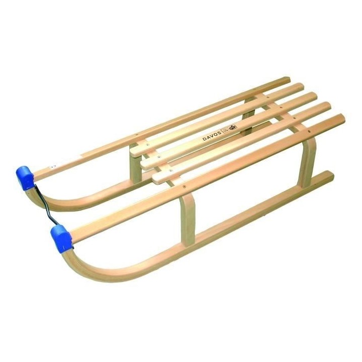 EDA Luge en bois Davos - Dimensons 90 X 32 X 22,5 CM - Bois Certifié
