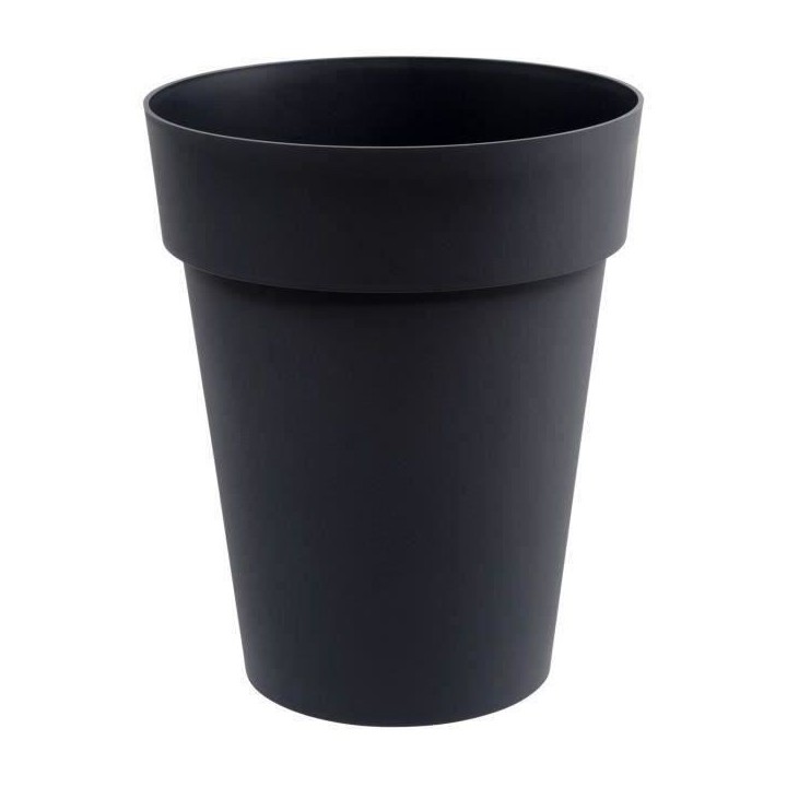 EDA Vase Toscane mi-haut - Ø 44 x 53 cm - 50 L - Gris Anthracite