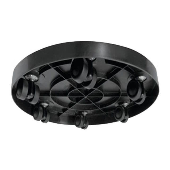 Support a roulette - EDA PLASTIQUE - Ø40cm - Polypropylene - Gris - U