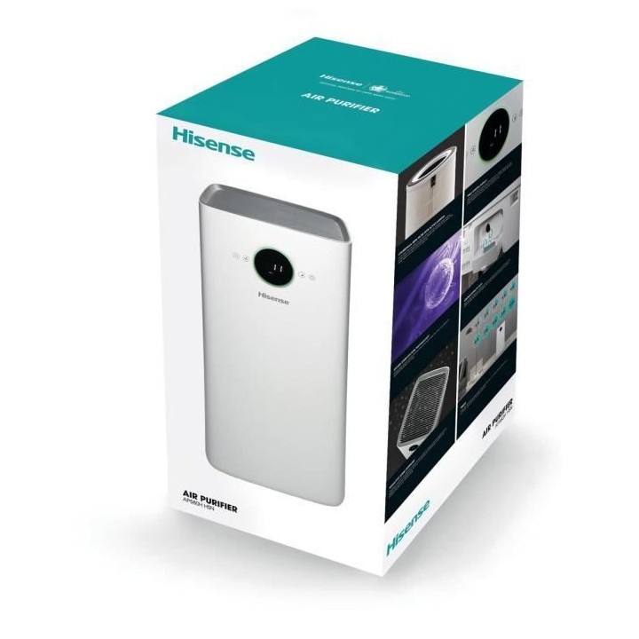 Purificateur d'air - Hisense - APH580 - Filtre Hepa 13 - Wifi