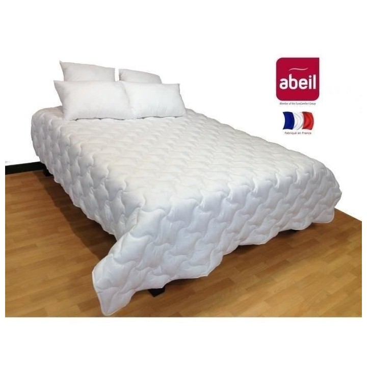 ABEIL Couette chaude Douceur Absolue 200x200 cm blanc